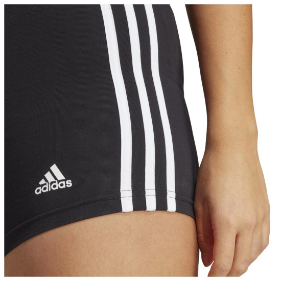 Adidas Γυναικείο σορτς-κολάν Essentials 3-Stripes Single Jersey Booty Shorts